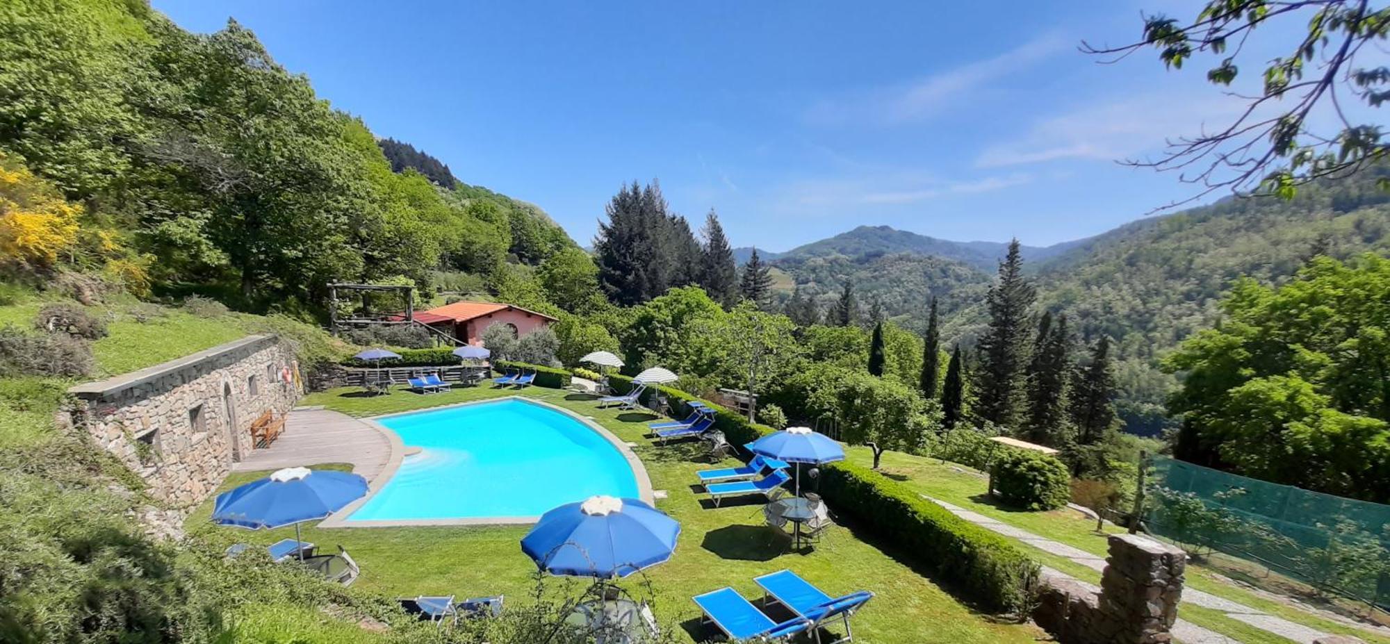 Agriturismo La Torre 巴尼－迪卢卡 外观 照片